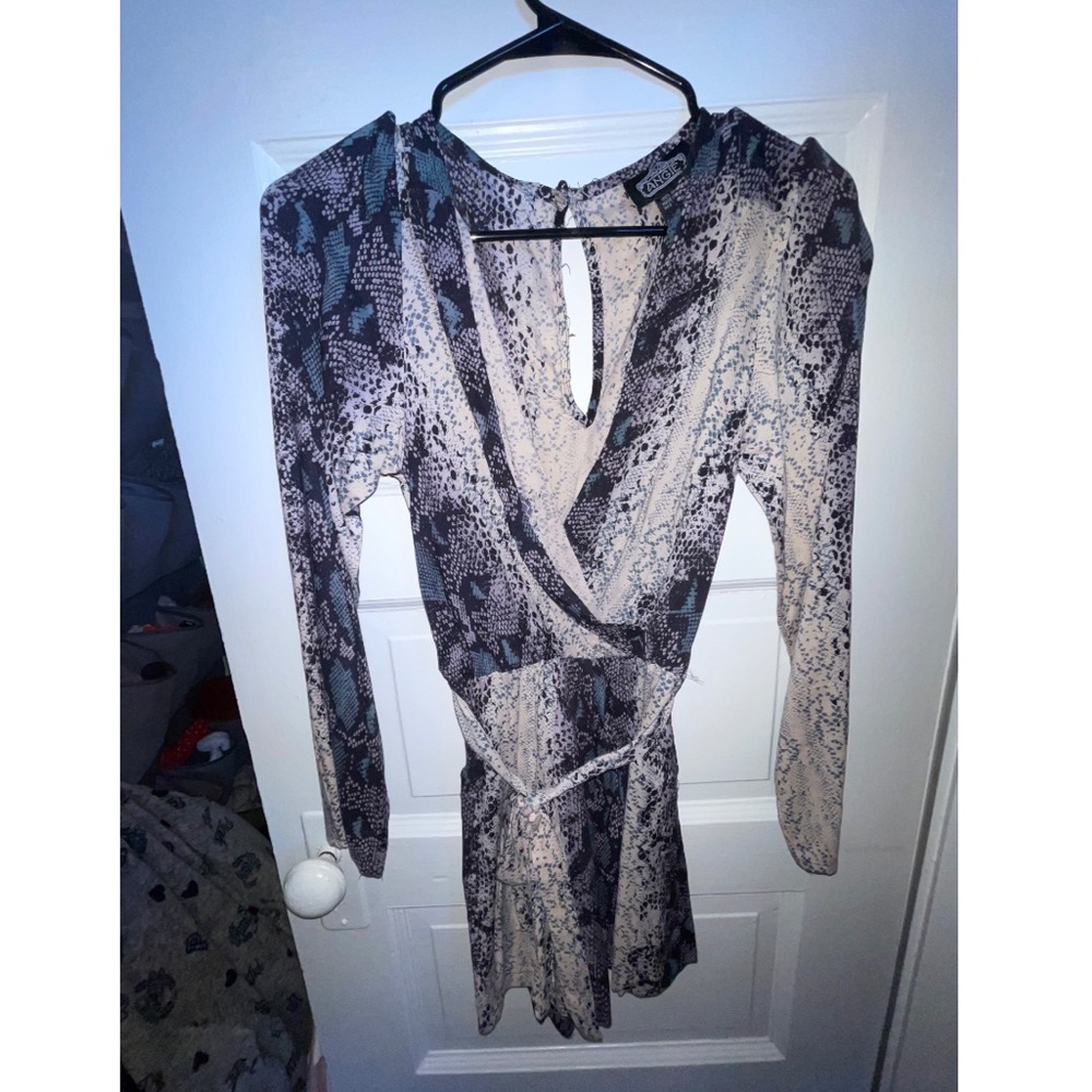 Snakeprint Romper